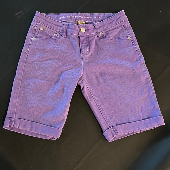 Arizona Jean Company Other - Arizona Jean Company Purple Denim Bermuda Shorts